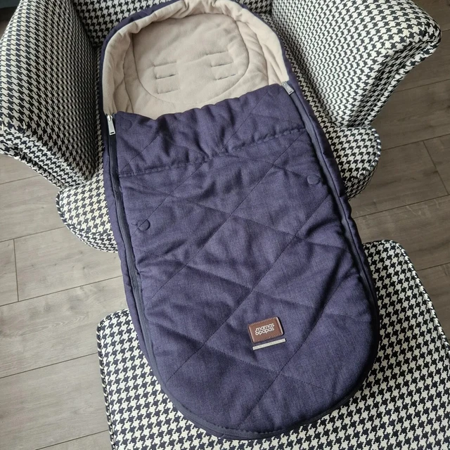 Mamas & Papas Pram Cosy toes Footmuff Strada Ocarro Urbo DARK NAVY Excellent c