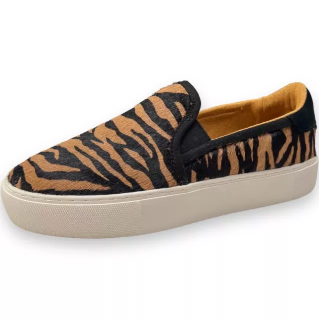 Ugg Womens Size 8 Cahlvan Tiger Print Slip On Shoes NEW!