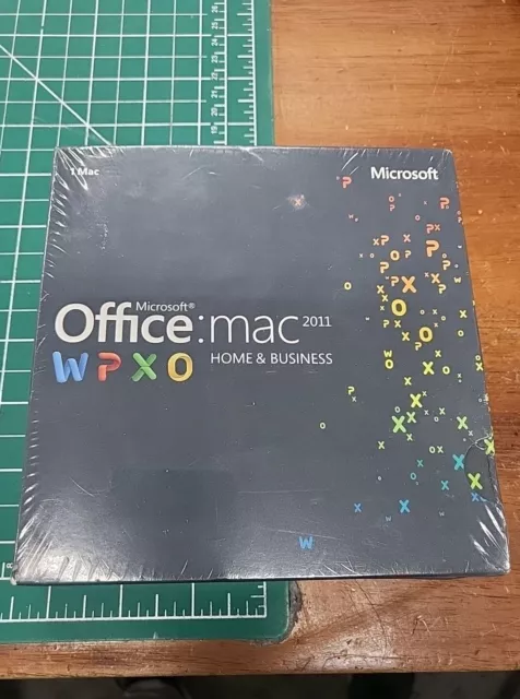 Office Microsoft MAC 2011 Home & Business (new and sealed)