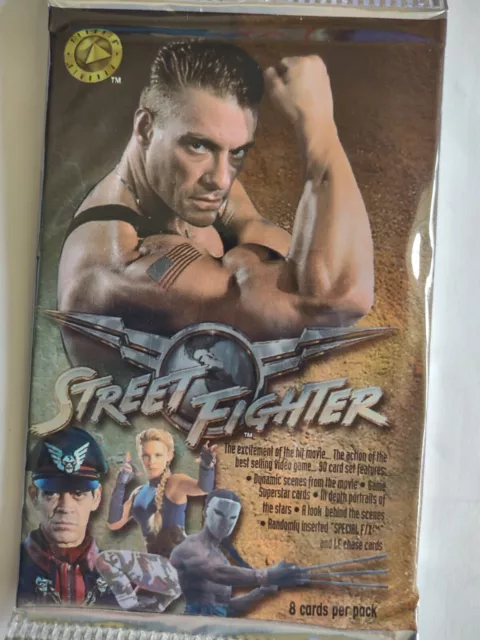 VideoGameArt&Tidbits on X: Two Street Fighter (movie) trading cards -  Dhalsim and Vega.  / X