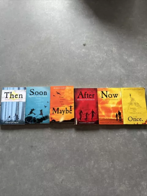 The Once Series 6 Books Set Pack by Morris Gleitzman Now, After, Then, Once., So