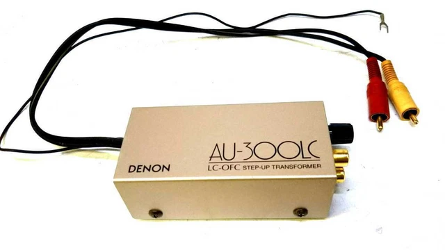 Denon AU-300LC MC Cartridge step-up transformer Operation confirmed [Excellent]