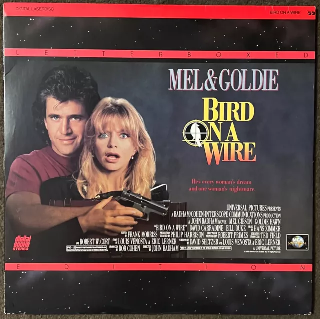 Comme Neuf - Oiseau Sur A Fil - 1990 Laserdisc 2 Côtés Grand-écran 2.35 (41026)