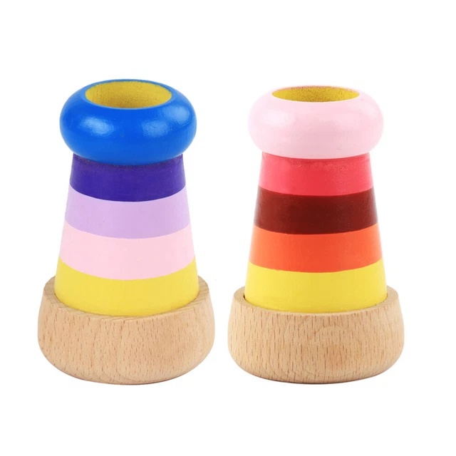 KALÉIDOSCOPE EN BOIS, science sensorielle éducative pour garçons, filles et EUR 8,74 - FR