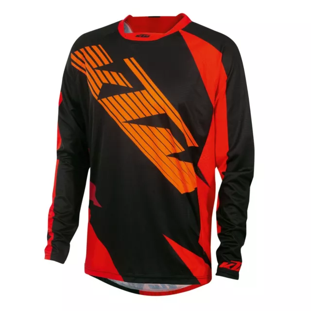 NEU! KTM Shirt langarm Factory Enduro Fahrrad Gr. L Schwarz Orange Rot Trikot