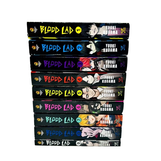 Blood Lad Manga English Complete Set Vol 1-9 - Yen Press Comic Set Omnibus