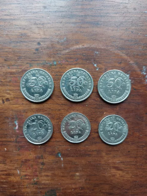 Münzen Kroatien Kuna