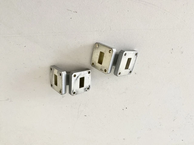 WR-62 WR62 WAVEGUIDE E Plane Bend 12.4-18 GHz lot of 2