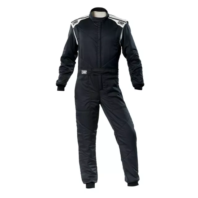 Tuta Ignifuga Rally Nero Omp First-S Suit Ia01828D New Omologa Fia 8856-2018