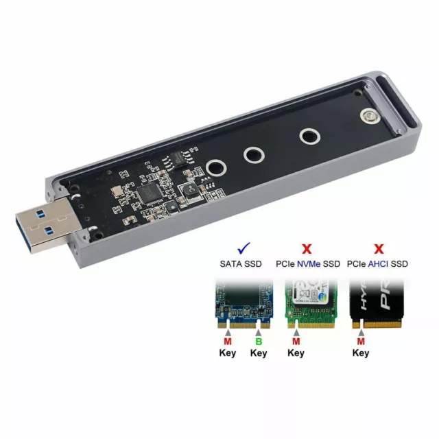 CY USB 3.0 External PCBA Conveter Adapter Card Flash Disk Type to B/M-key M2 SSD 2