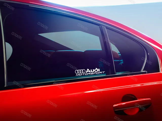 AUDI SUNSTRIP A1 A3 A4 A5 Tt Logo Graphics Decal Stickers £14.99 - PicClick  UK