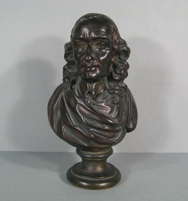 Cid Scultura Bronzo Antico Busto Di Pietra Corvo Drammaturgo Poeta Autore il Cid 