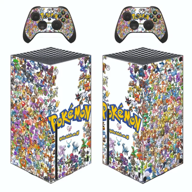 PIKACHU Pokemon Skin for XBOX ONE SERIES S X Controller Wrap Decal Sticker  Cover