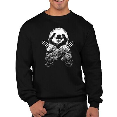 Wolversloth Super Hero Sloth X Men Parody Funny Adults And Kids Sweatshirt
