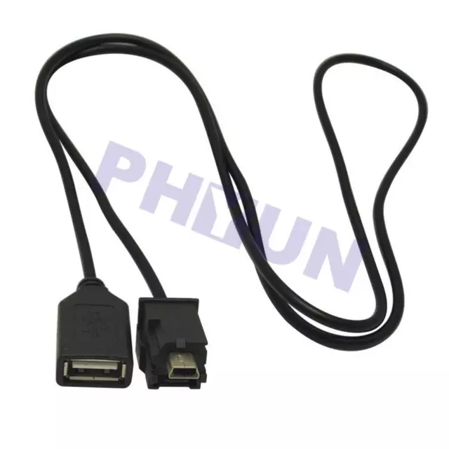 Audio Radio USB to Mini USB Switch Cable Adapter for Nissan X-Trail Tenna Sylphy