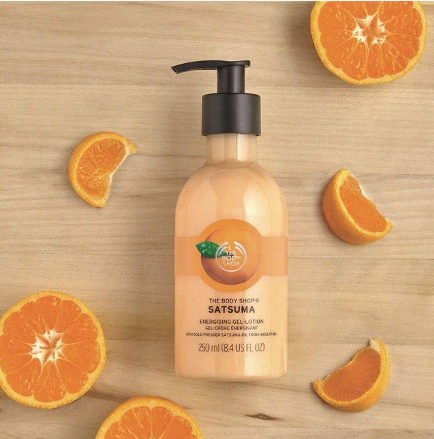 THE BODY SHOP Satsuma energising gellotion 250ml Discontinued NEW Rare