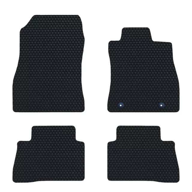 Nissan Juke 2010 onwards Car Floor Mats Tailored Rubber Luxury Genuine Fits