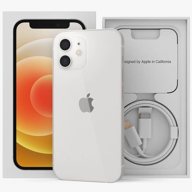 APPLE IPHONE 12 - 128GB - White- Unlocked - New Condition