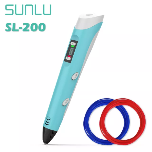 PENNA DI STAMPA 3D SUNLU 3D penna stereoscopica SL-300 PLA/ABS multicolore  EUR 41,00 - PicClick IT