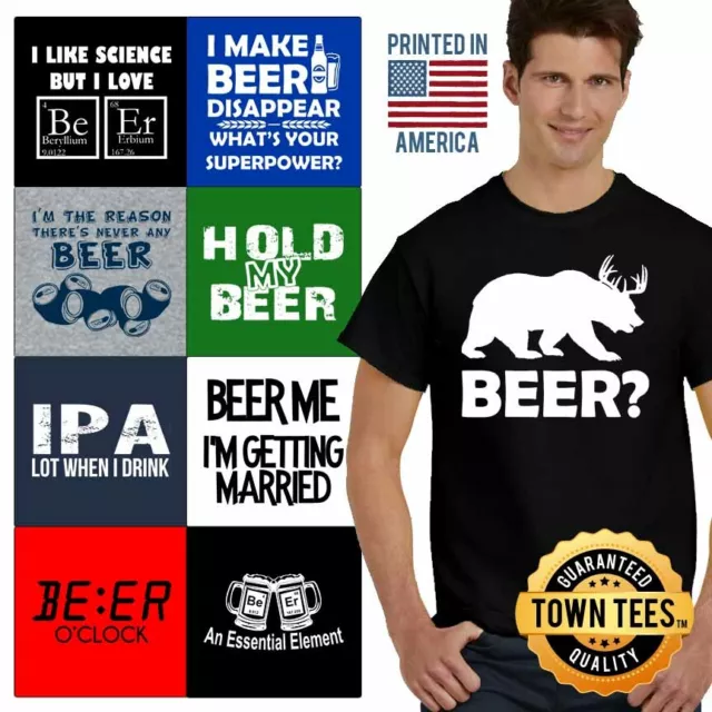 Bar Tee Shirt Drinking T-Shirt Mens Drunk TShirts Pub T Shirt For Womens Gifts