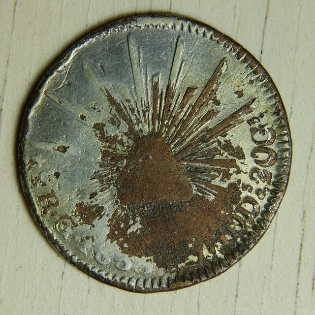 1838 (?) Mexico 2 Reales Contemporary Handmade Restrike --  No Reserve