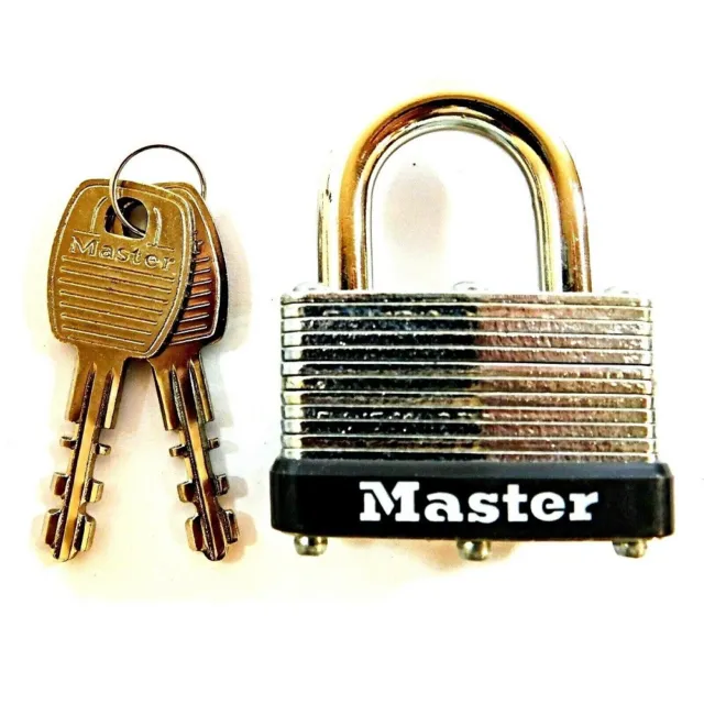 Master Lock 500 Laminated Padlocks (Pack of 12)