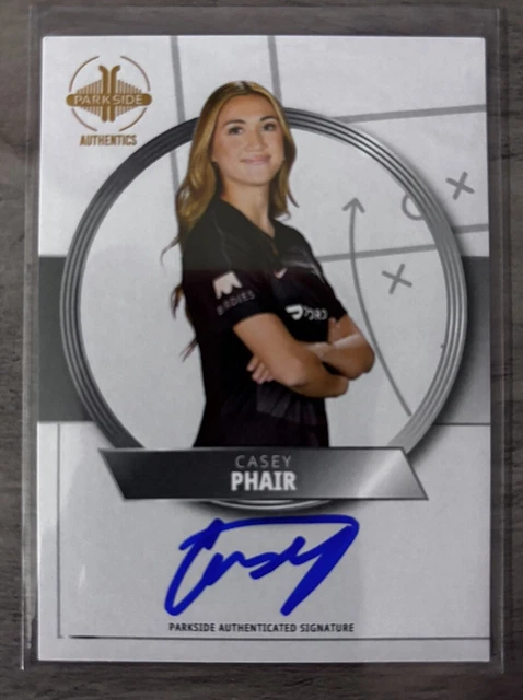 CASEY PHAIR 2024 Parkside NWSL Signature Series /399 SP Auto RC Angel ...