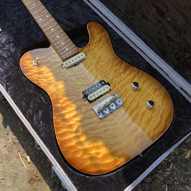 Patrick Eggle OZ Thinline Telecaster 2020s - Goldburst