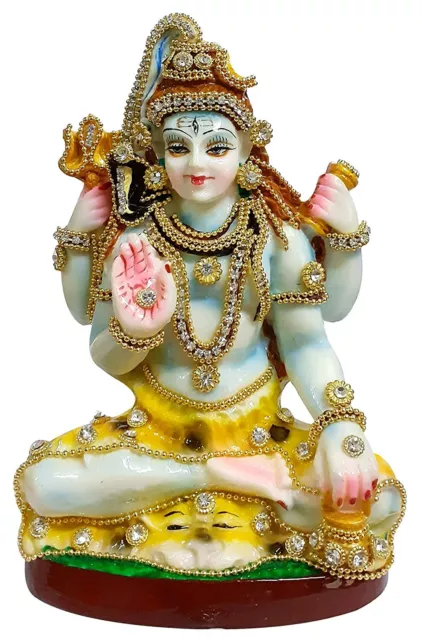 Lord Mahadev Shiv Ji Statue Murti Idol Indian Showpiece Temple Gift