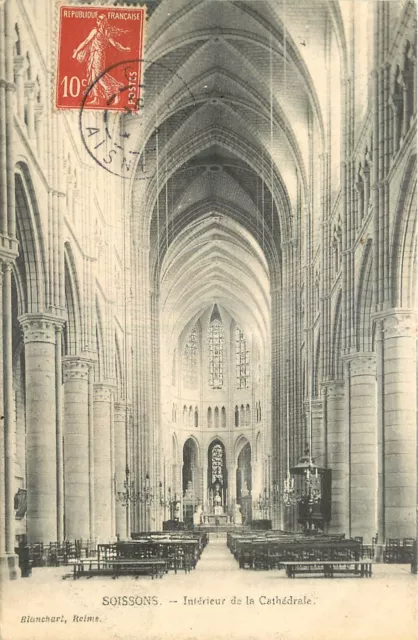 02  Soissons  Interieur De La Cathedrale