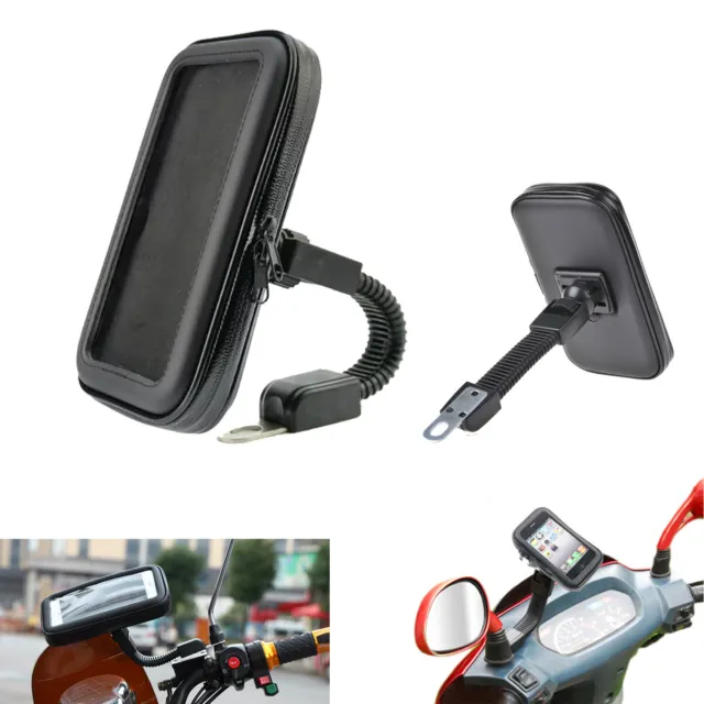 Supporto Porta Cellulare Per Moto Scooter Bike Snodabile Universale Smartphone