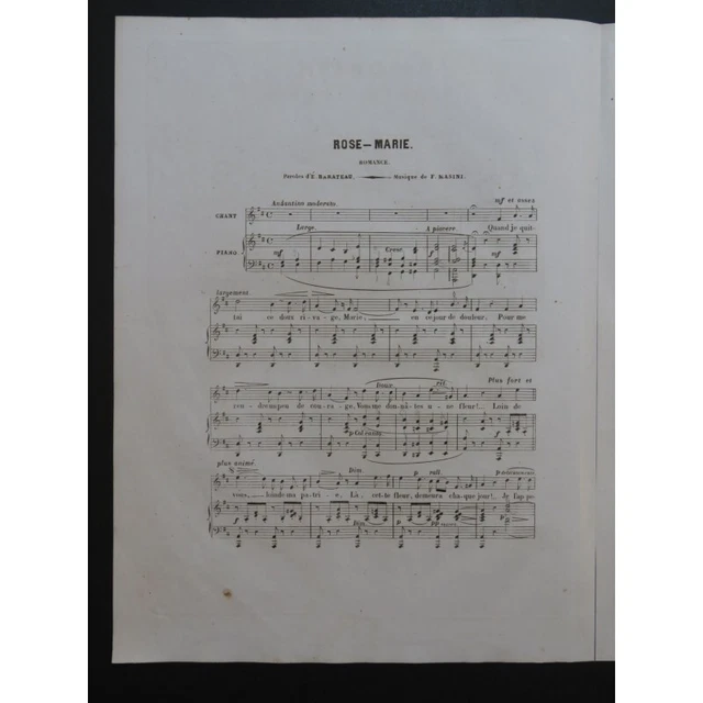 MASINI F. Rose-Marie Chant Piano 1844 3