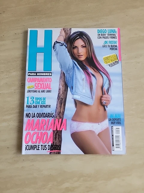 REVISTA H ( GABY SPANIC ) Magazine Mexican Edition, March 2008
