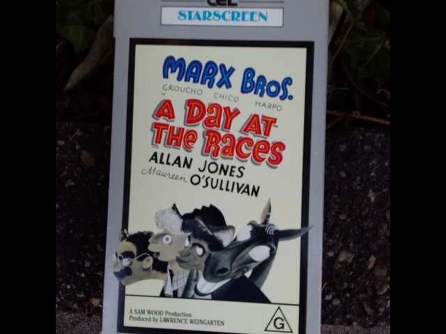Jurassic 5 A Day At The Races MARX BROS A Day At The Races Vhs EUR 6,11 - PicClick FR