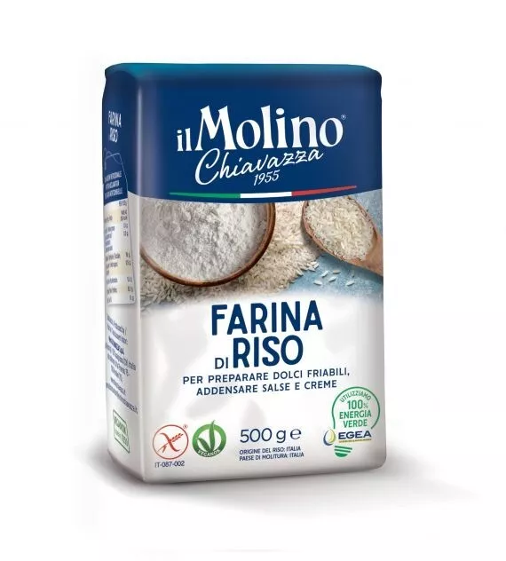 Farina di Riso senza glutine MOLINO CHIAVAZZA 500gr