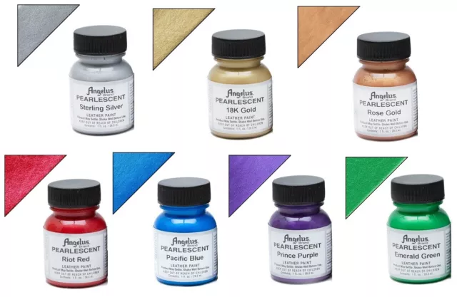 ANGELUS KIT 7 COLORI PEARLESCENT da 29,5 ml (KITANGELUS7x29mlPEARLESCENT)