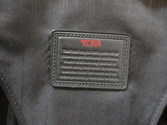 TUMI Alpha 22" Expandable Carry On Rolling Wheeled Luggage Black Model 22022DH 12
