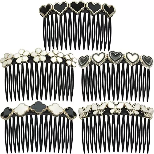 Side Hair Comb for French Twist Bangs Hair Pin Clips Hair Accessories