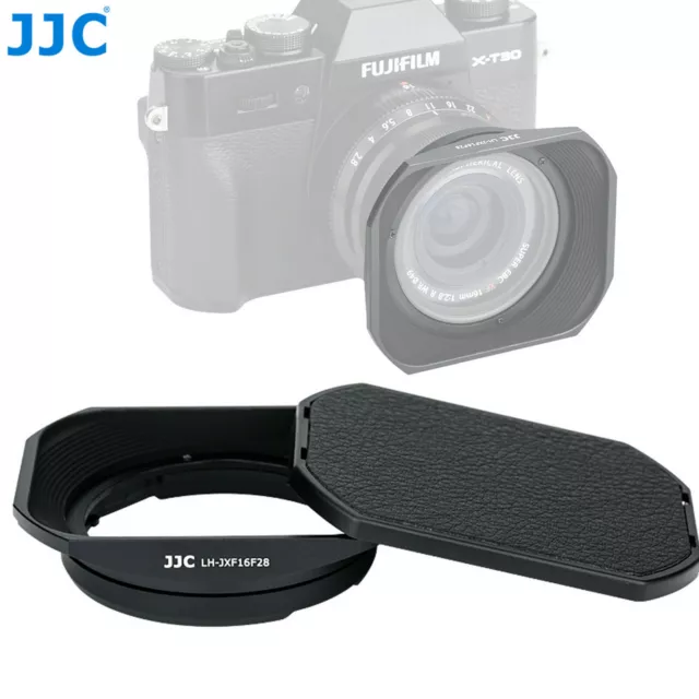 JJC Metal Bayonet hood +Cap for Fujinon Fuji XF16mm 2.8 f2.8 R WR "US Seller"