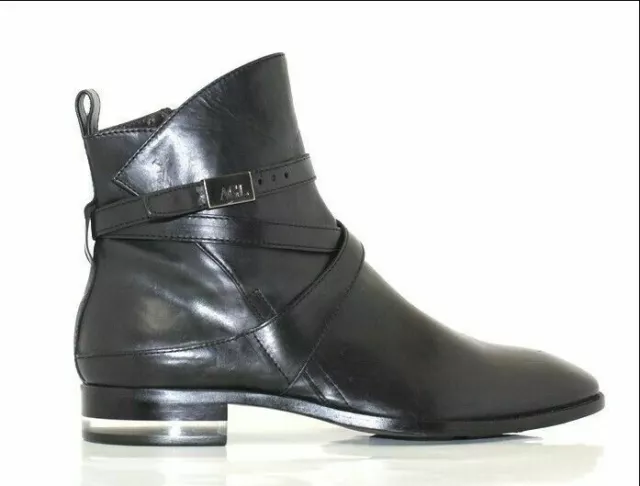 AGL Attilio Giusti Leombruni Bottines & Low Boots Cuir Noir T41 TBE