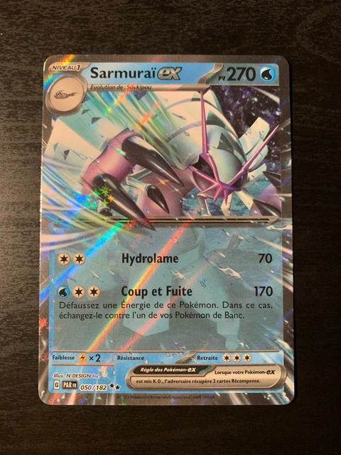Salarsen Ex 100/182 Téracristal - Myboost X Écarlate Et Violet 4 Faille Paradoxe - Coffret 10 Cartes Pokémon Françaises