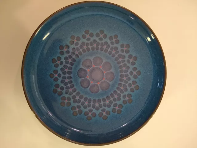 Denby Midnight Dinner Plate - 10 inch diameter - 6 available.