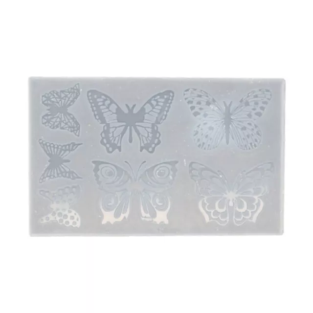 Keychain Silicone Resin Molds,Butterfly-Resin Mold DIY Earrings Pendant Molds