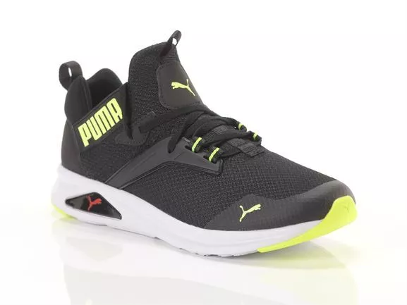 Scarpe da uomo Puma Enzo nero giallo ginnastica palestra running corsa soft foam