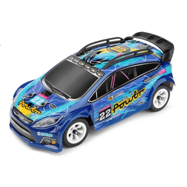 BRUSH MOTOR 1/28 RC Car with LED Light Anti Drop 4WD Scrawler Car for