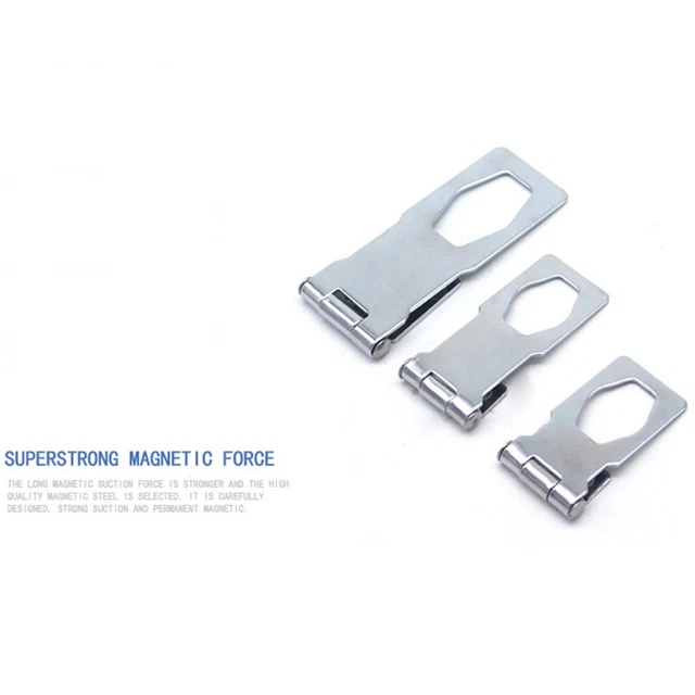 Tool Shed Safety Anti Theft Cabinet Lock Knob Locking Zinc Alloy Padlock Hasp