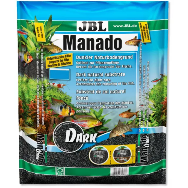 JBL Manado Dark Natural Substrate Plant Growth Granule Root Aquarium Fish Tank
