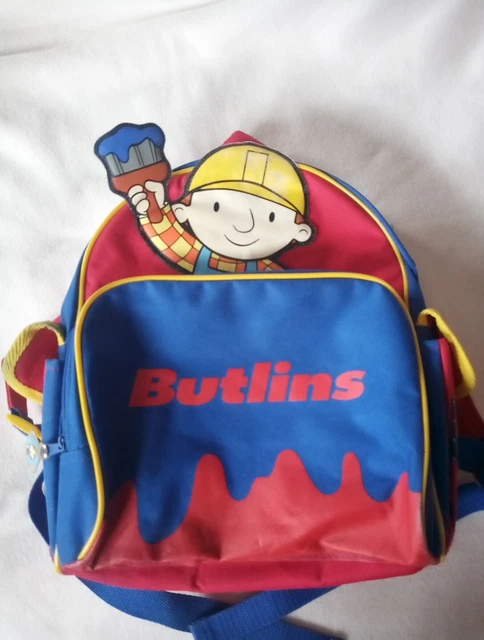 BUTLINS LIMITED EDITION Bob The Builder School Bag Ruck Sack Back Pack ...