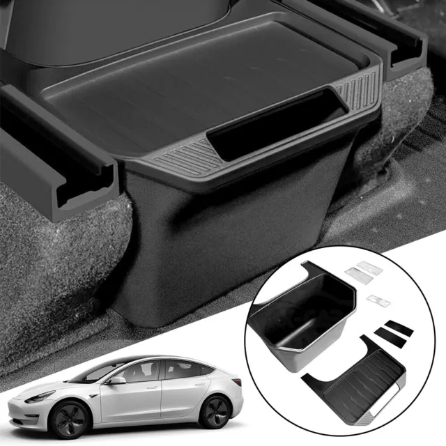 For 2017-2021 Tesla Model 3 Trunk Organizer Rear Trunk Storage Box