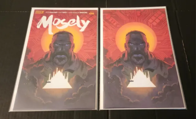 MOSELY #1 COVER A & H NM UNLOCKABLE VIRGIN VARIANT LOTFI Boom 2023